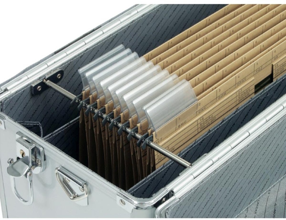 ALUMAXX Reisetasche Pilotenkoffer Alpha 37,5x47x20cm Aluminium (3 Stück)