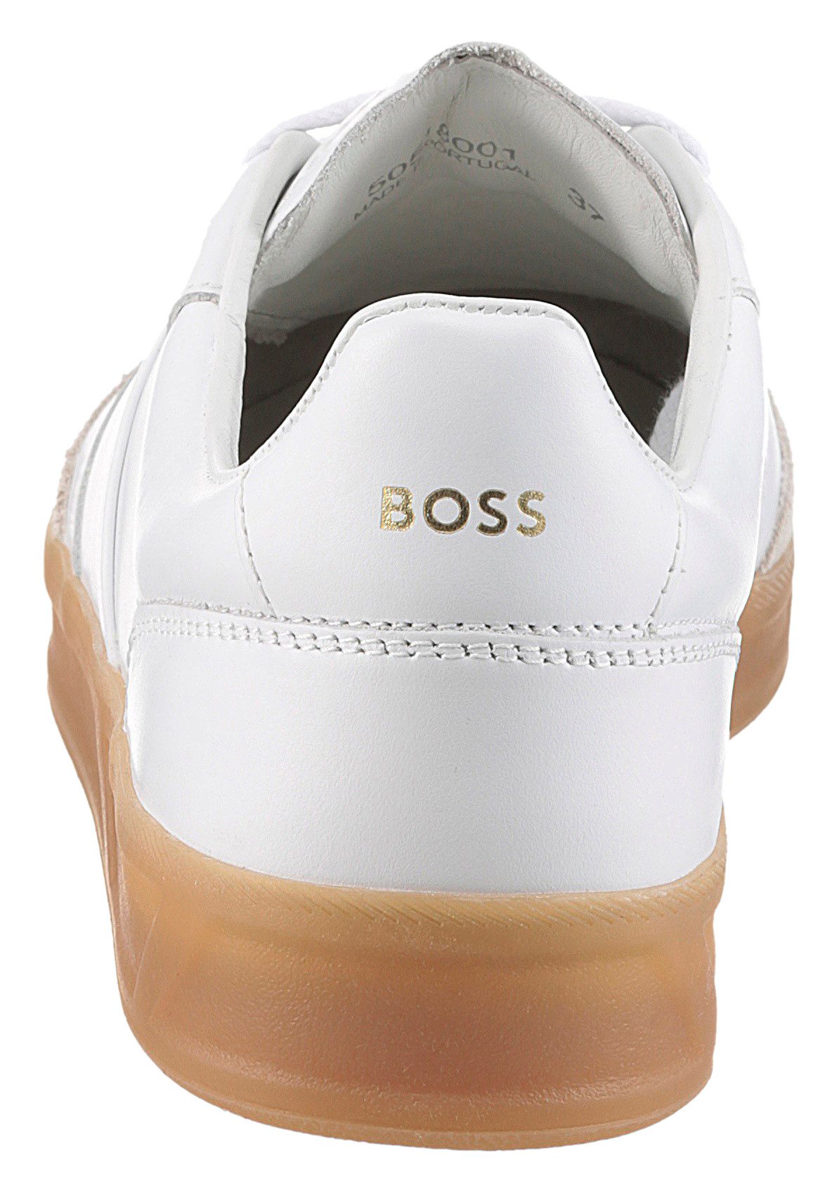 BOSS Brenta_Tenn Sneaker Freizeitsneaker, Schnürschuh, Retro-Sneaker, honig günstig online kaufen