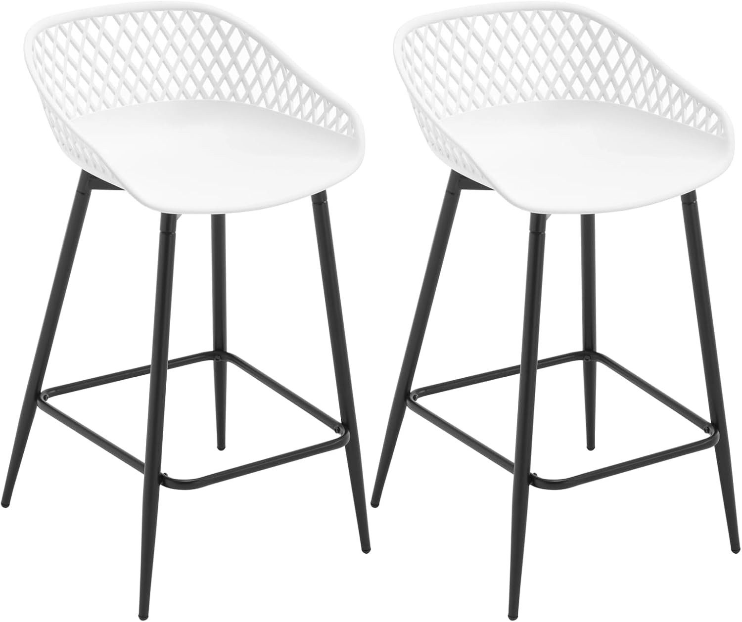 Woltu Barhocker (2 St), mit Metallbeinen, günstig online kaufen