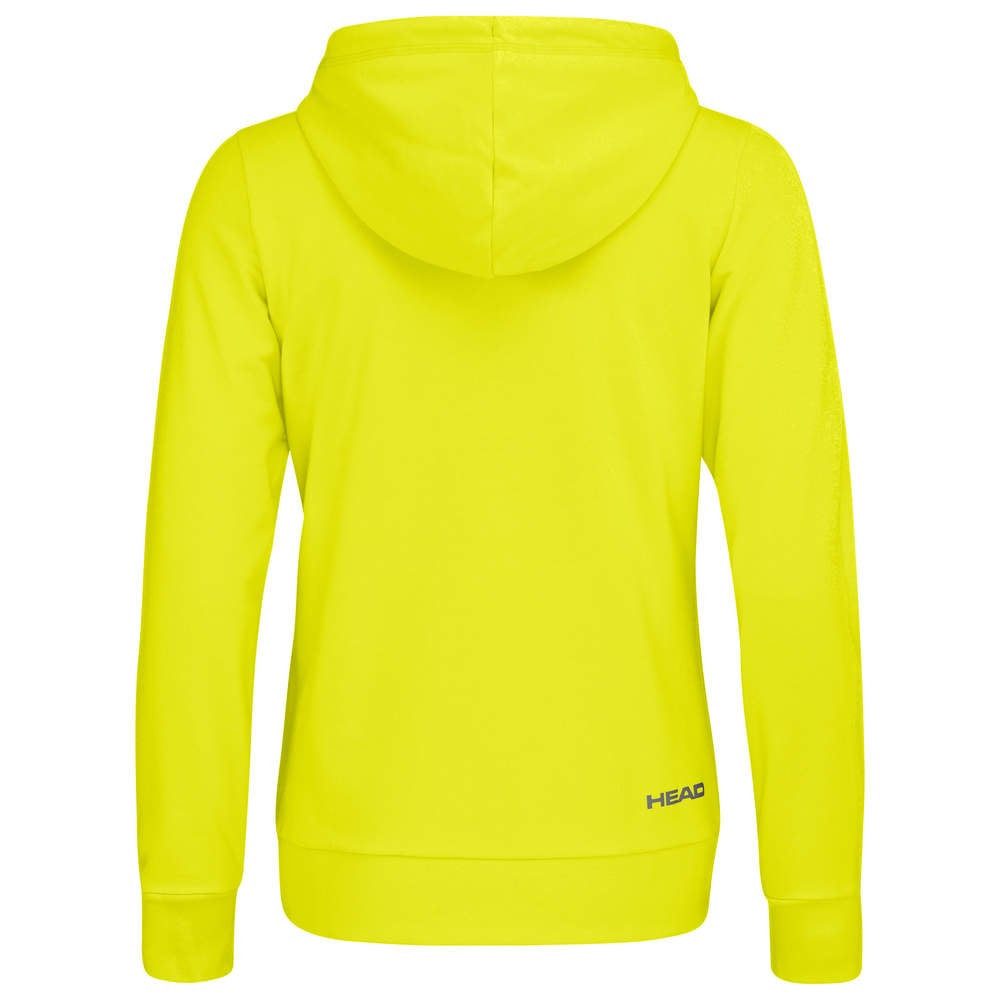 Head Kapuzenpullover Kapuzenjacke (Hoodie) Club Greta (Baumwollmix) gelb Damen