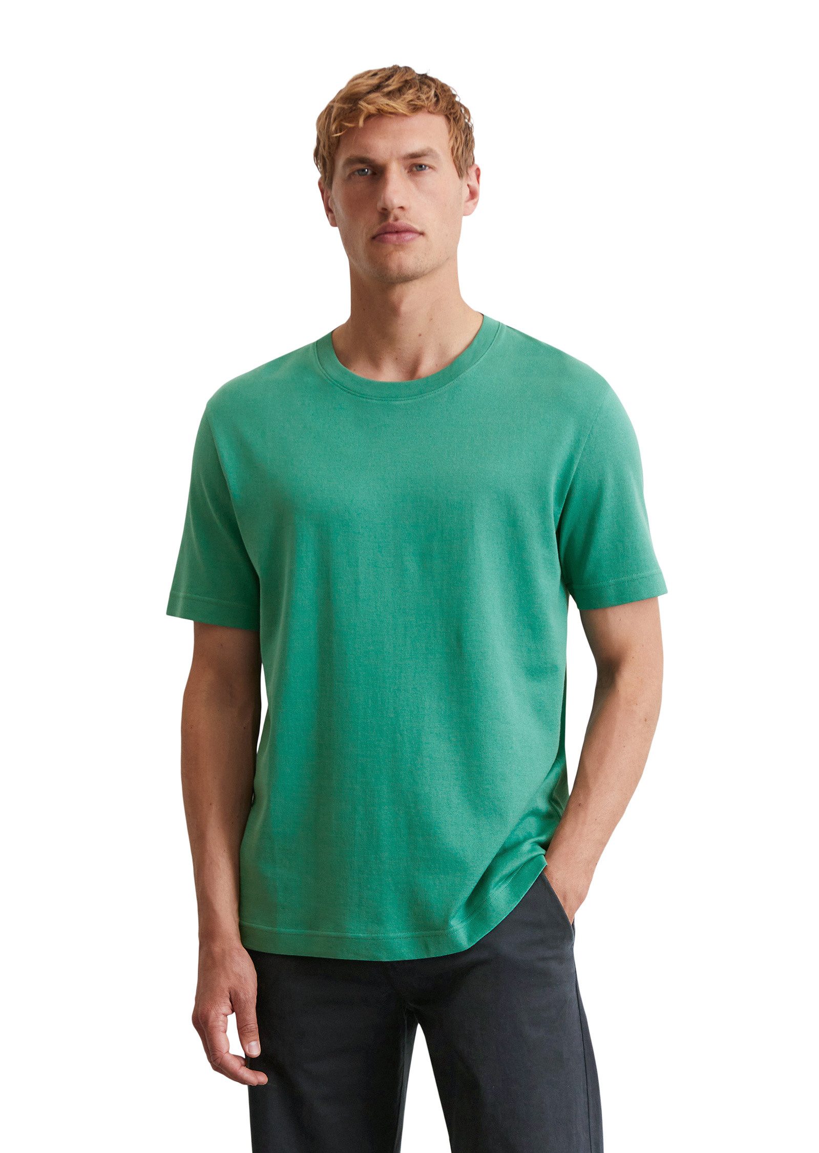 Marc O'Polo T-Shirt aus weichem Bio-Baumwoll-Jersey