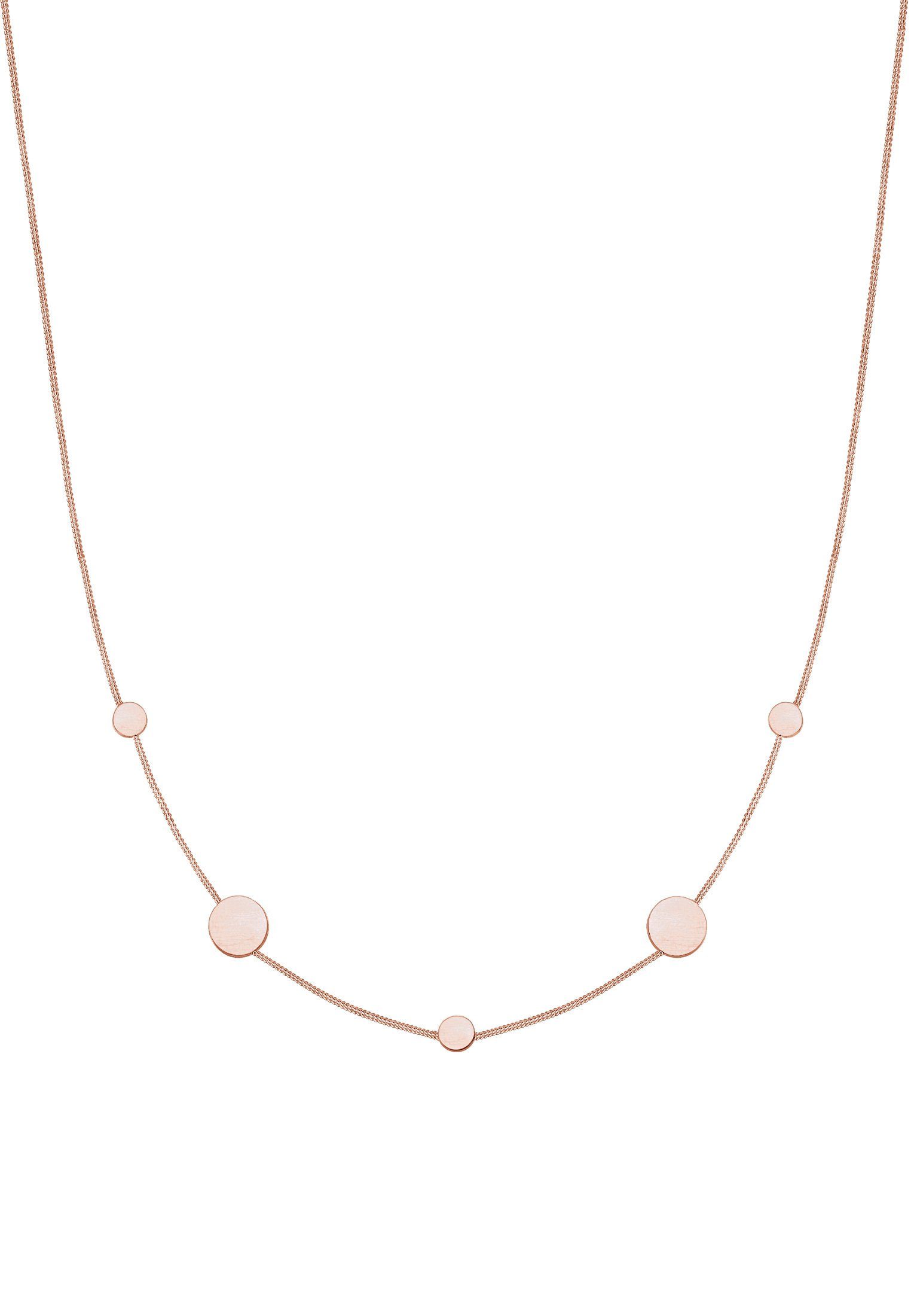 Elli Kette mit Anhänger Plättchen Matt günstig online kaufen