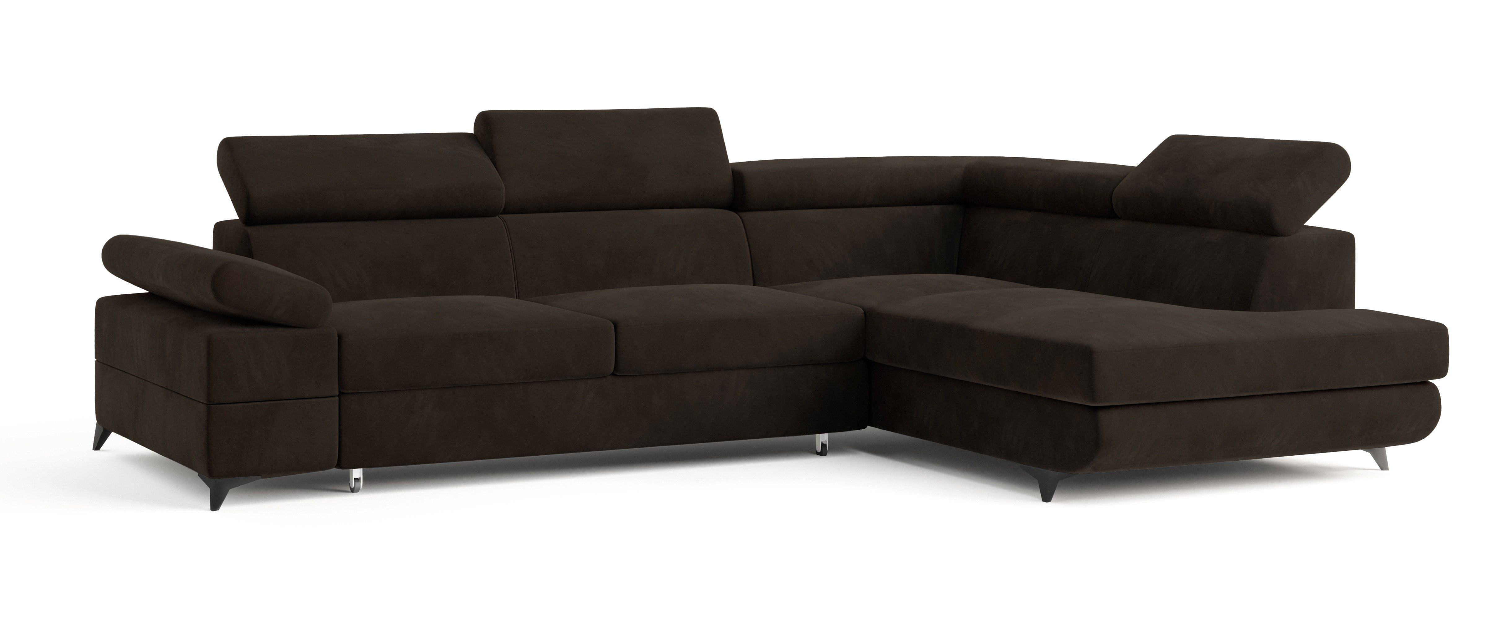Masseno Ecksofa FAVIEN mit Schlaffunktion L-Form, günstig online kaufen