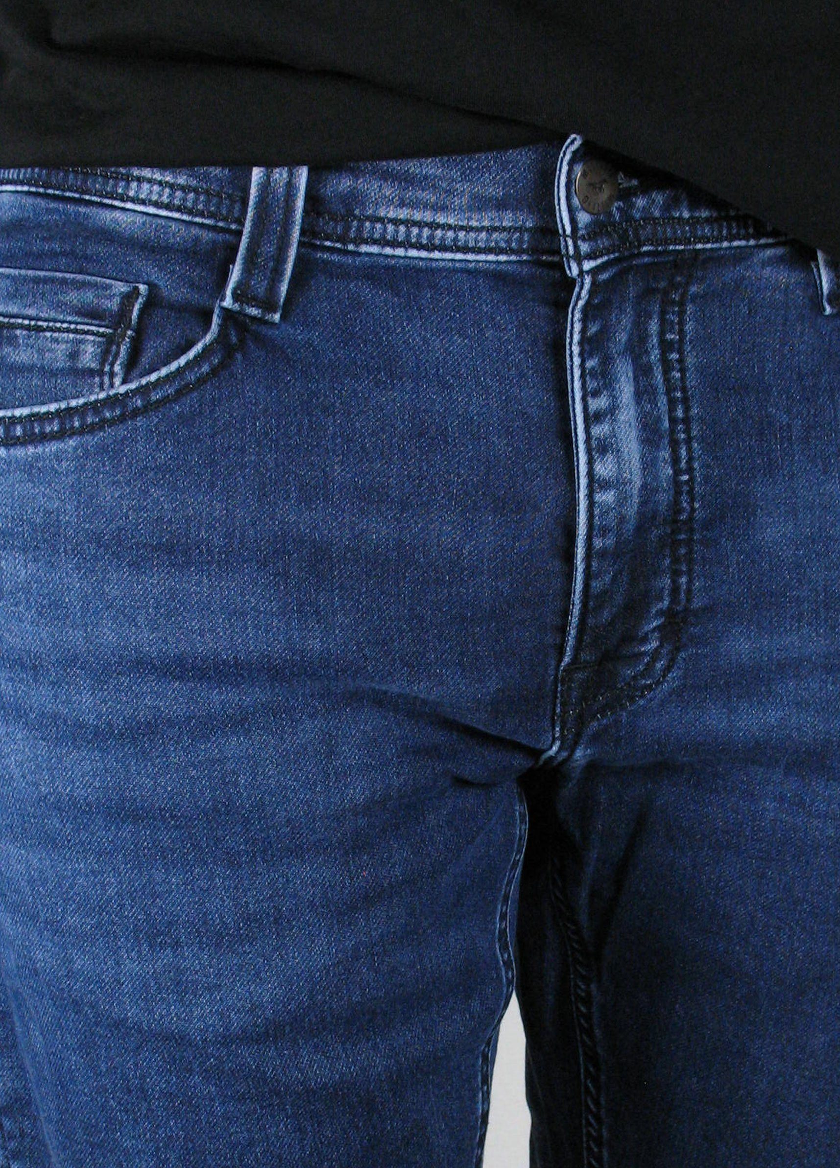 MUSTANG 5-Pocket-Jeans Oregon Tapered K Sweat-Denim