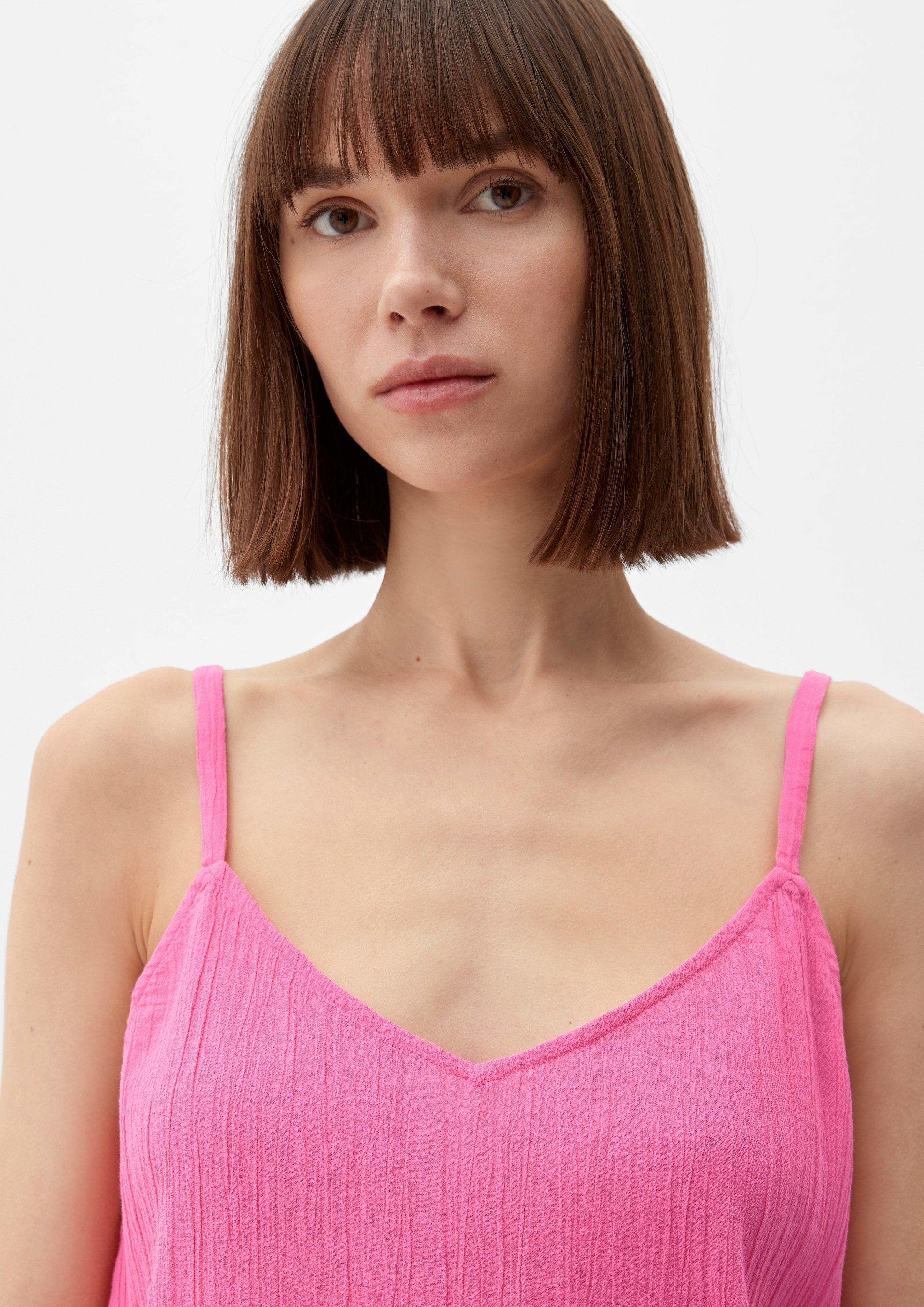 s.Oliver Shirttop Blusentop mit Crêpestruktur günstig online kaufen