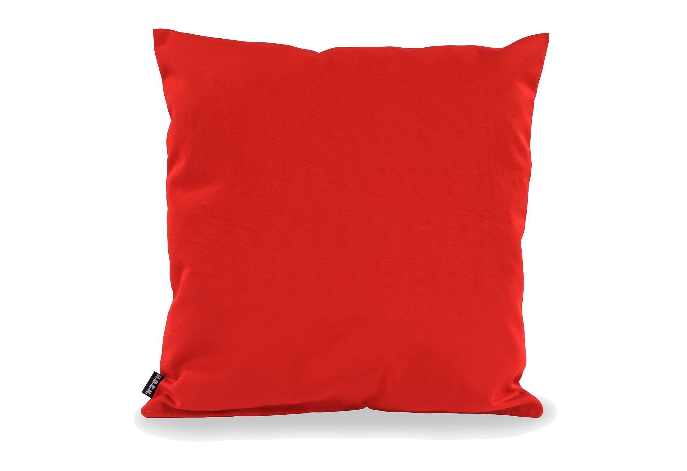 H.O.C.K. Dekokissen Classic Uni, Kissenhülle mit Füllung, 1 Stück, 50/50 cm
