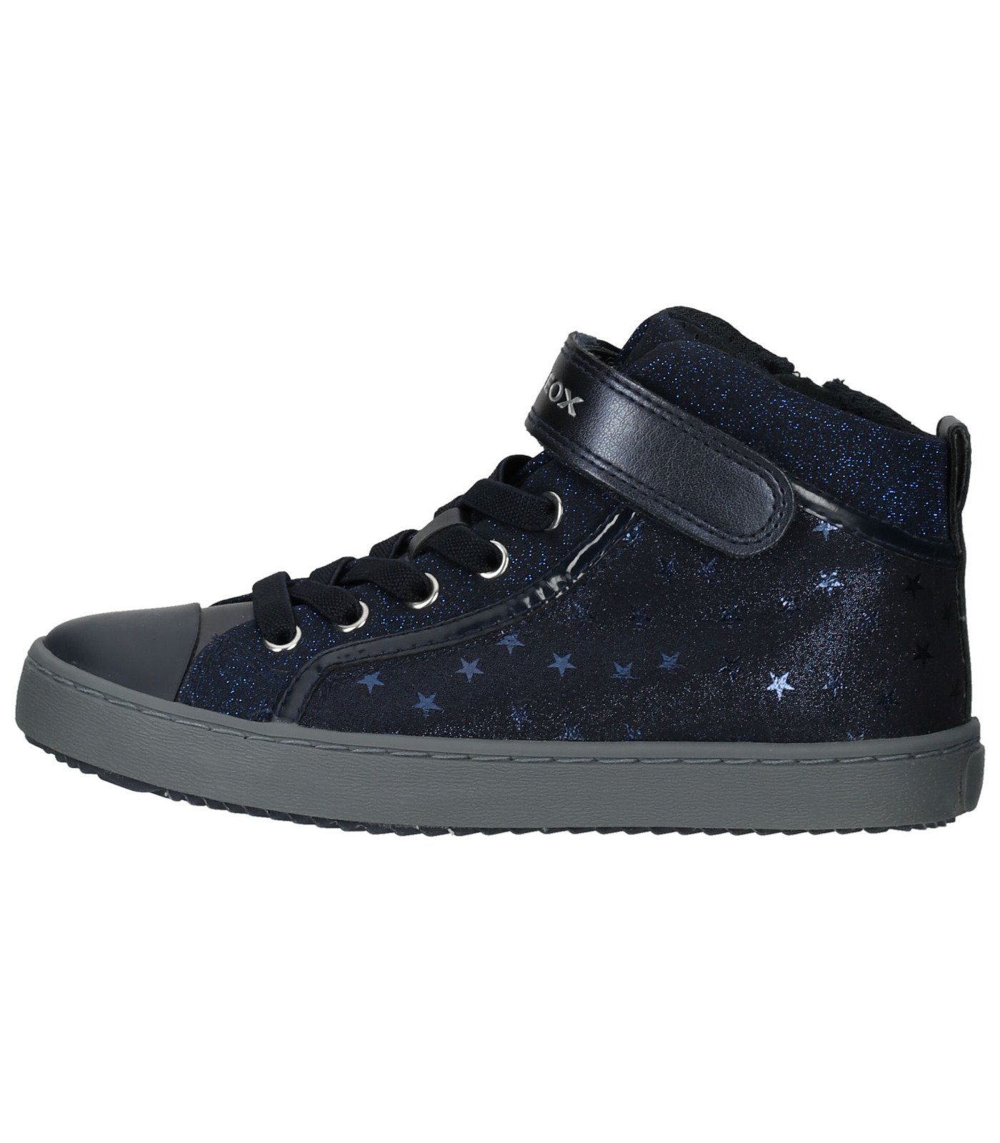 Blau Lederimitat Geox Sneaker Sneaker