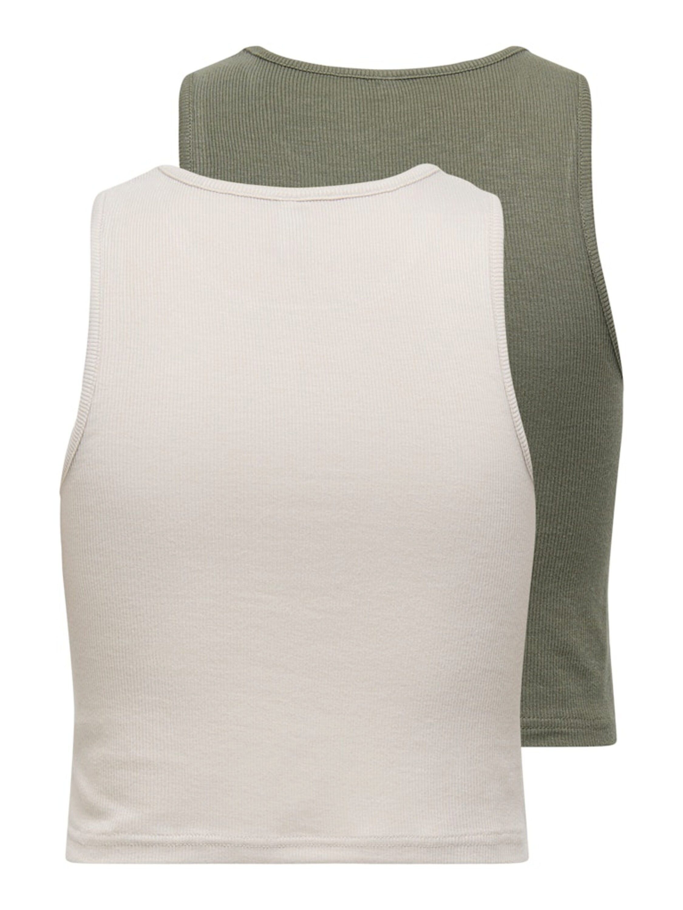 ONLY Shirttop ONLBelia (2-tlg) Plain/ohne Details