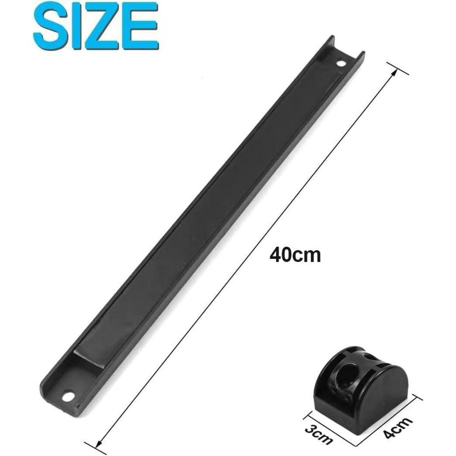LuxusKollektion Magnethalter Magnetleiste Werkzeug Magnethalter Magnetschiene 5 Stück 40cm