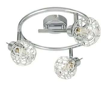 GLOBO LEUCHTEN Deckenspot Wand-/Deckenspot, GLOBO Lighting Wand-/Deckenspot BOLT (DH 25x14 cm) DH 25x14 cm silber