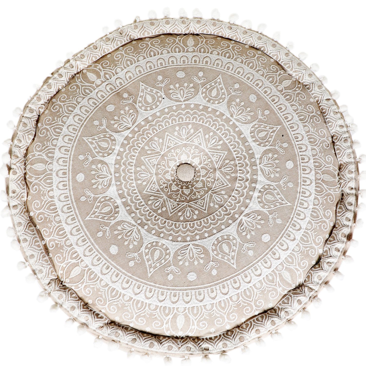 Marrakesch Orient & Mediterran Interior Pouf Boho Style Pouf Hocker Deko Do günstig online kaufen