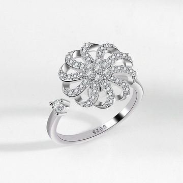 Fivejoy Fingerring Dekompressions-Spinning-Ring für Frauen, verstellbarer Ring (1-tlg), Kann zu Ihrem Lieblingsoutfit getragen werden