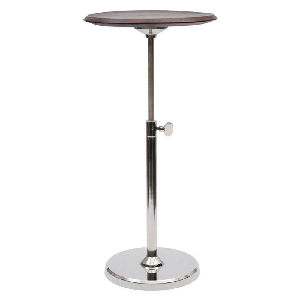 End Table (40cm) Rivièra Maison Beistelltisch Capri Beistelltisch Silber