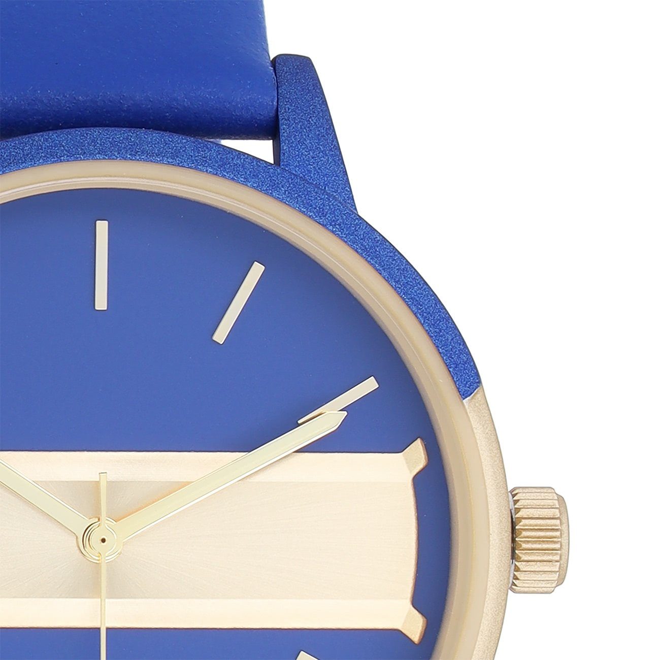 OOZOO Quarzuhr Oozoo Damen Armbanduhr Timepieces Analog, (Analoguhr), Damenuhr rund, groß (ca. 42mm) Lederarmband, Fashion-Style