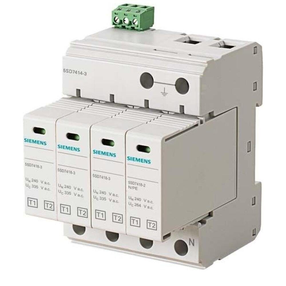SIEMENS Klemmen Siemens Dig.Industr. Blitzstromableiter T1/T2 5SD7414-3