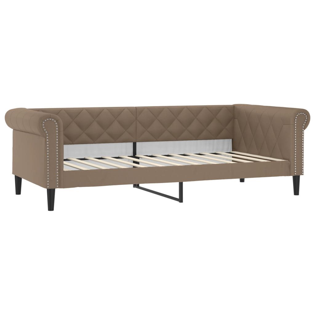 vidaXL Bett Tagesbett Cappuccino-Braun 90x200 cm günstig online kaufen