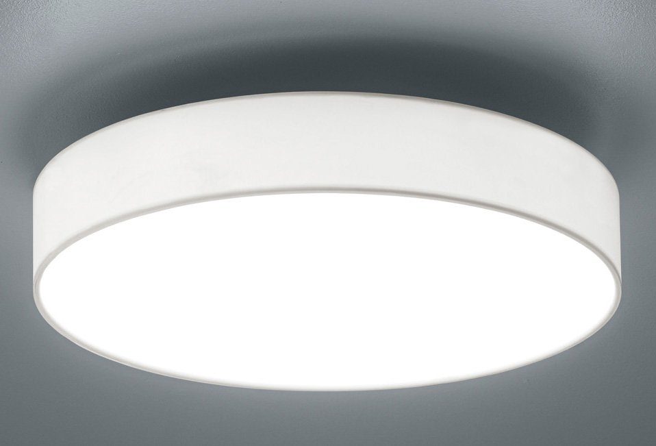 fest Deckenlampe, integriert, TRIO Switch LED LED Leuchten LUGANO, Warmweiß, Dimmer LED Deckenleuchte Dimmfunktion,