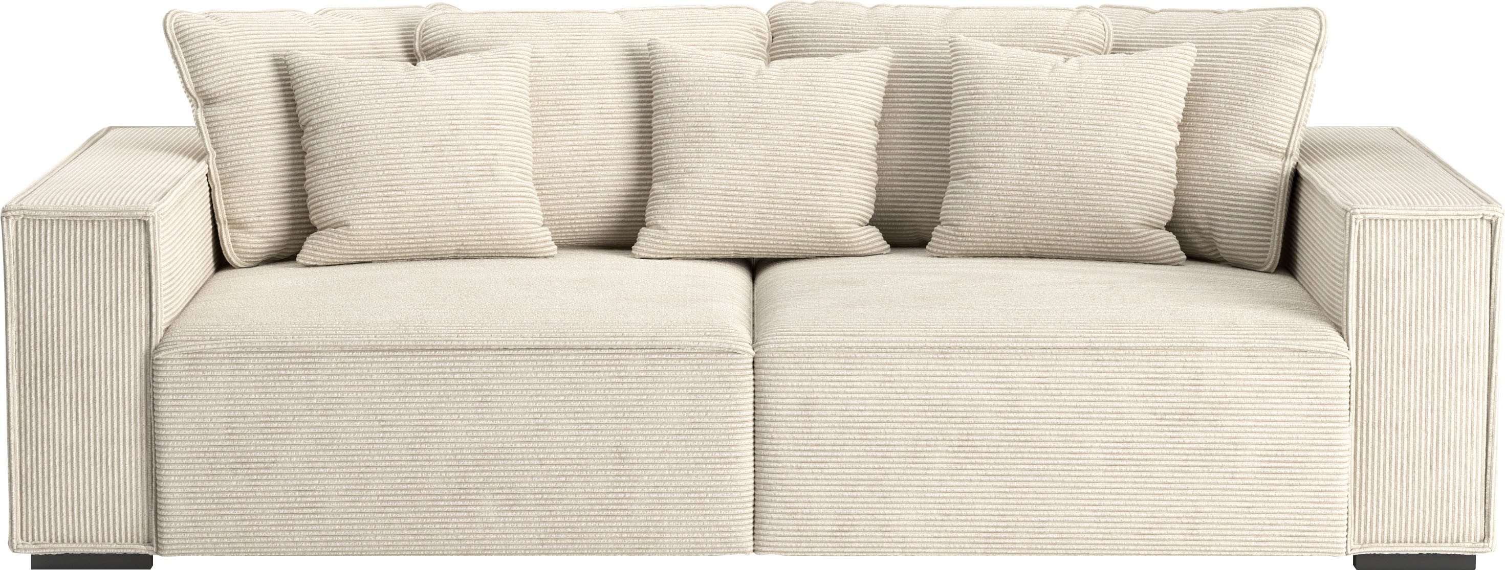 INOSIGN Big-Sofa Surf, mit 7 Kissen, günstig online kaufen