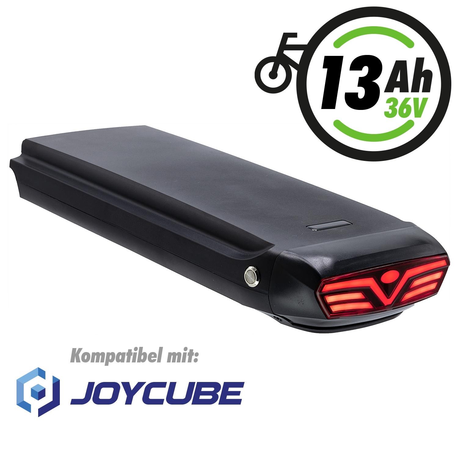 Turnlife Ersatz-Akku für E-Bike Akku 13Ah (1 St), Phylion Joycube SF-03 JCEB360 mit 36V 13Ah (468Wh) für E-Bike Pedele