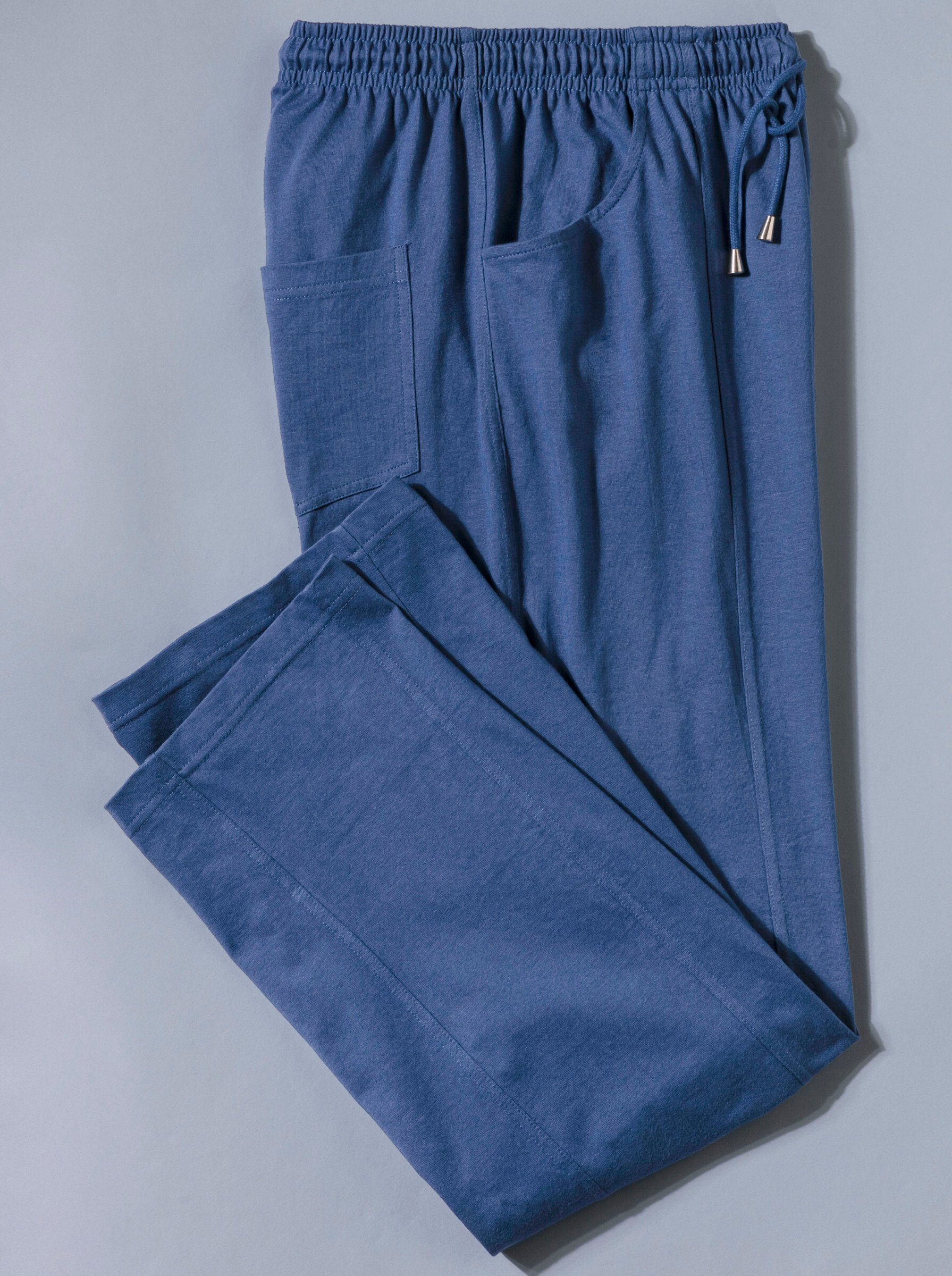 Sieh Jogginghose an! jeansblau