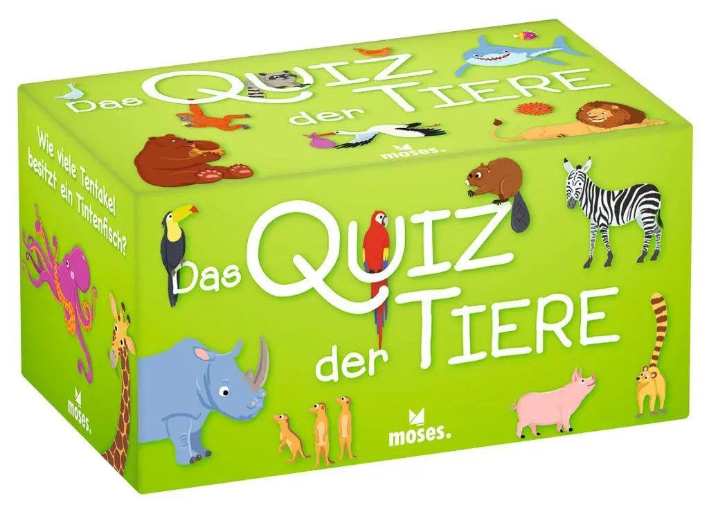 Moses. Verlag Spiel Das Quiz der Tiere