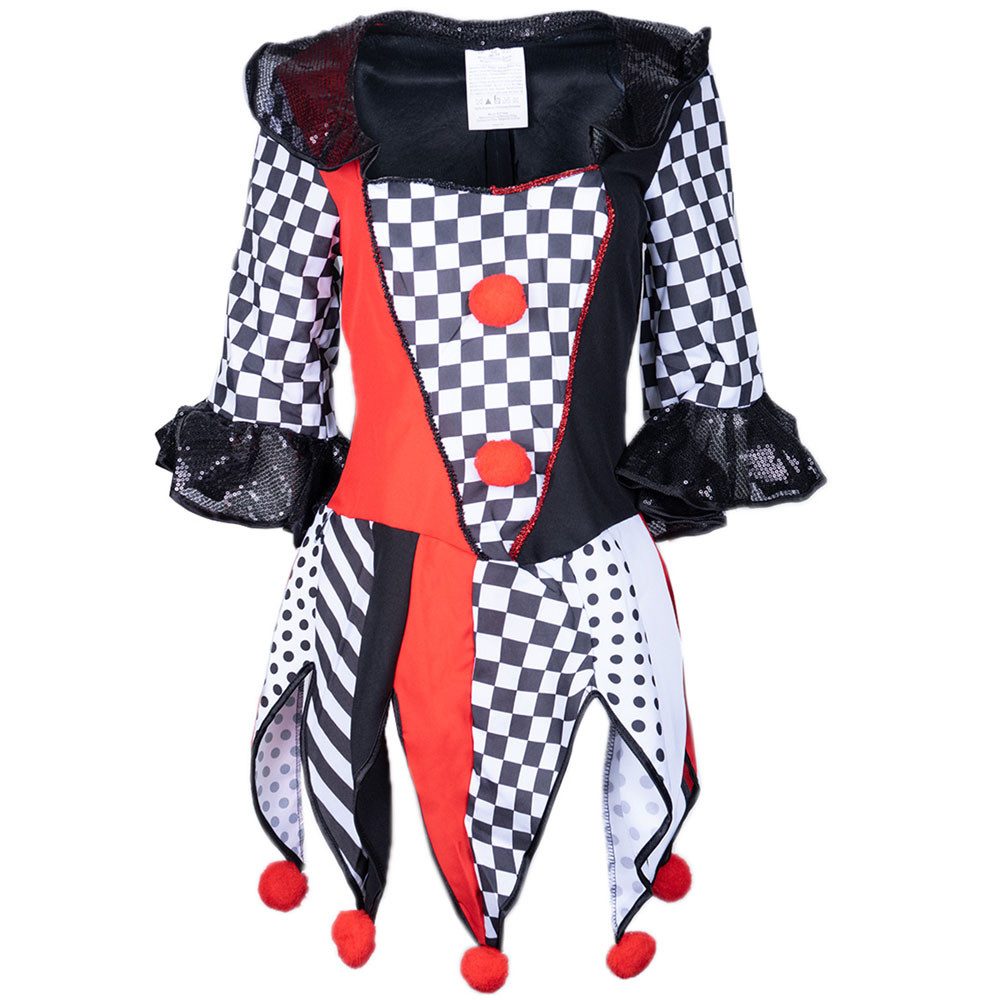 Funny Fashion Kostüm Tunika Jester Harlequin günstig online kaufen