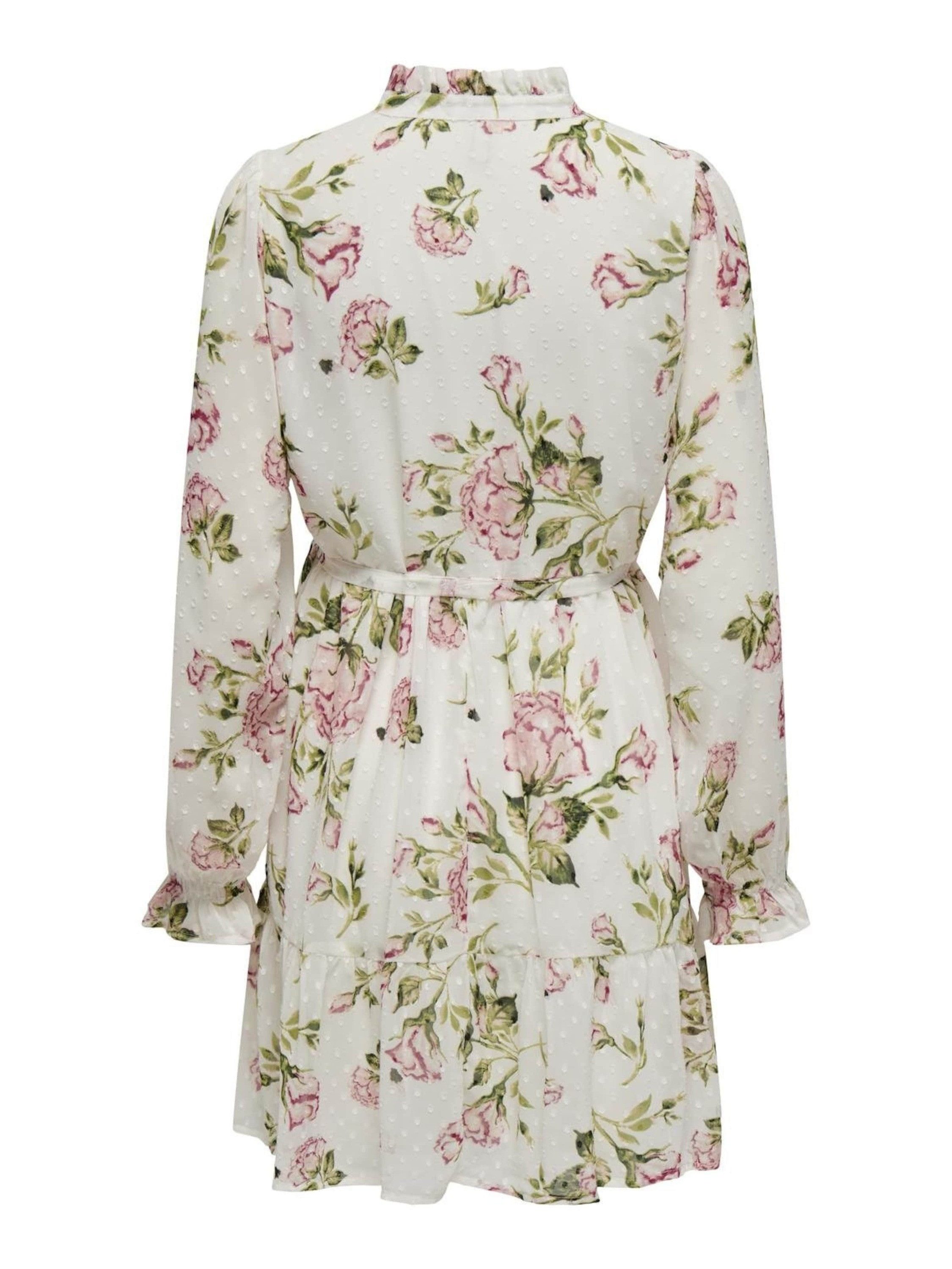 ONLY Spitzenkleid ROSEY (1-tlg) Rüschen günstig online kaufen