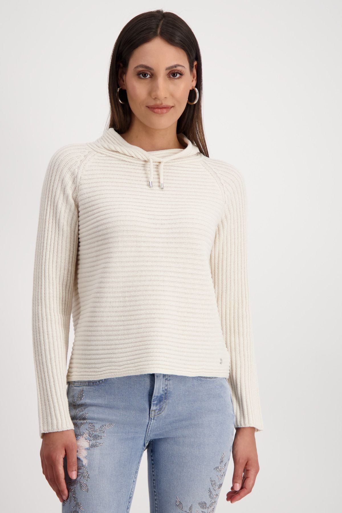 Stehkragenpullover