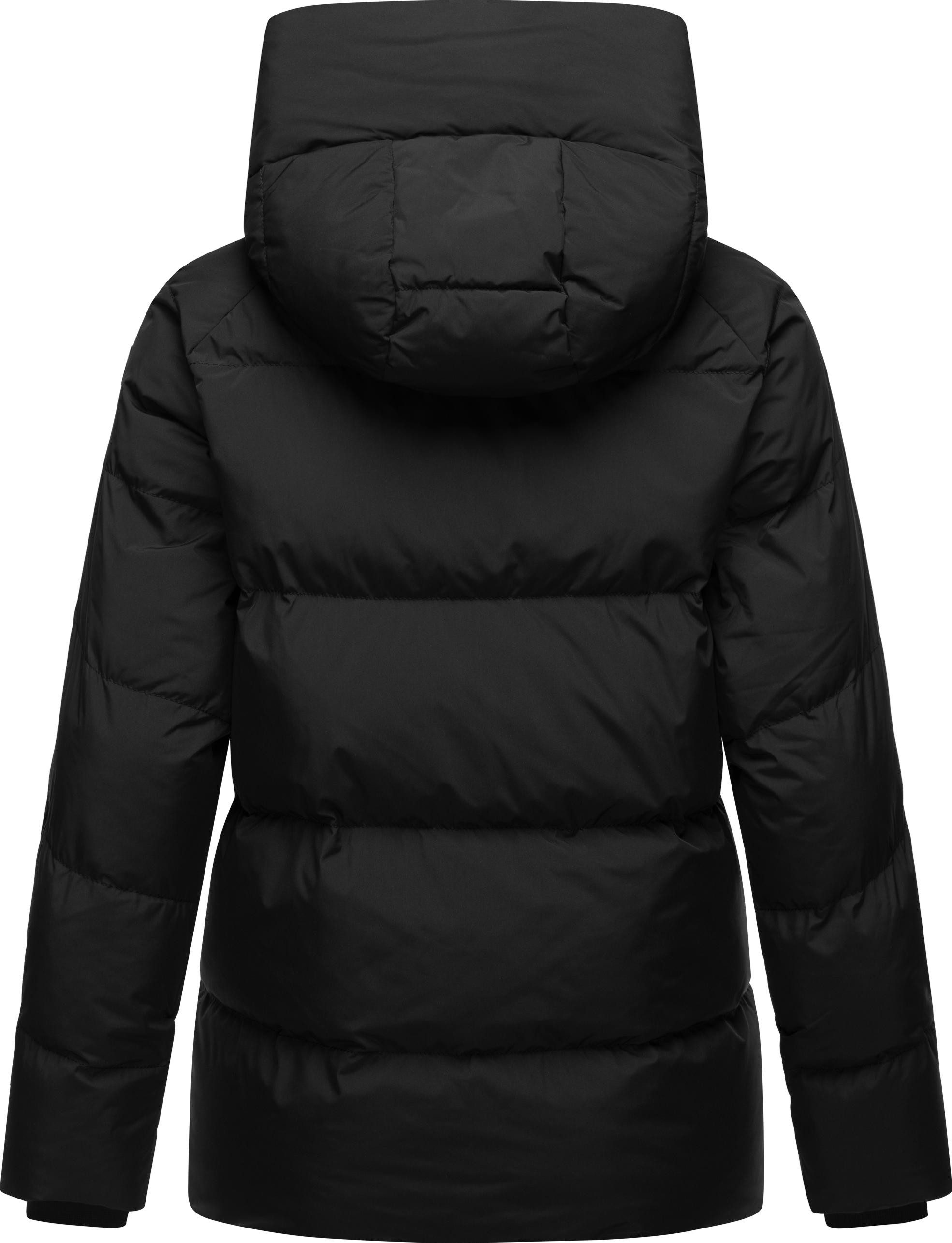 Ragwear Steppjacke Cessi Wasserdichte Damen Winterjacke mit großer Kapuze