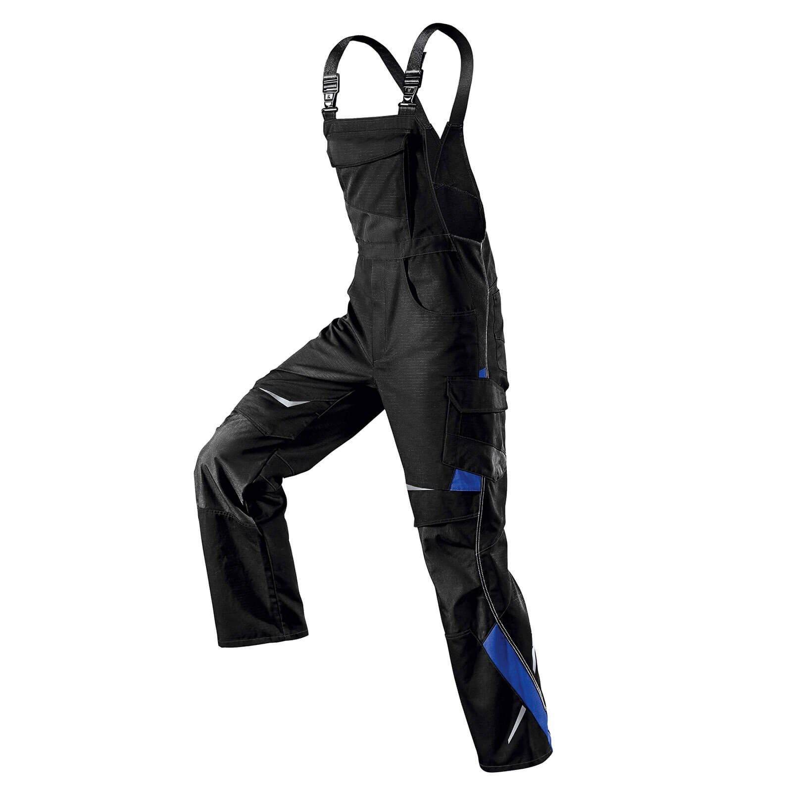 Kübler Latzhose Kübler Pulsschlag Latzhose schwarz/kbl.blau