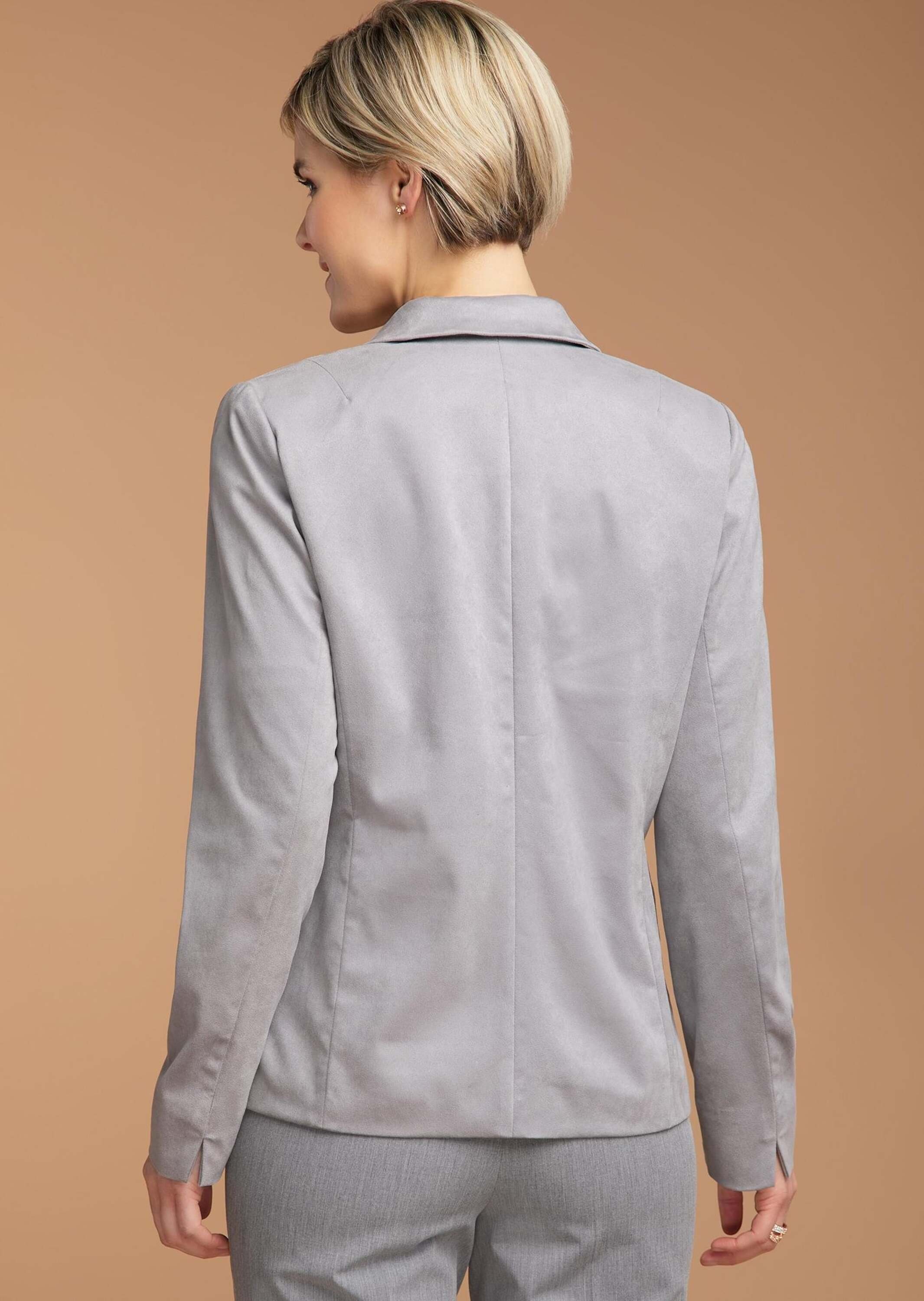 GOLDNER Outdoorjacke Pflegeleichte Lederimitatjacke