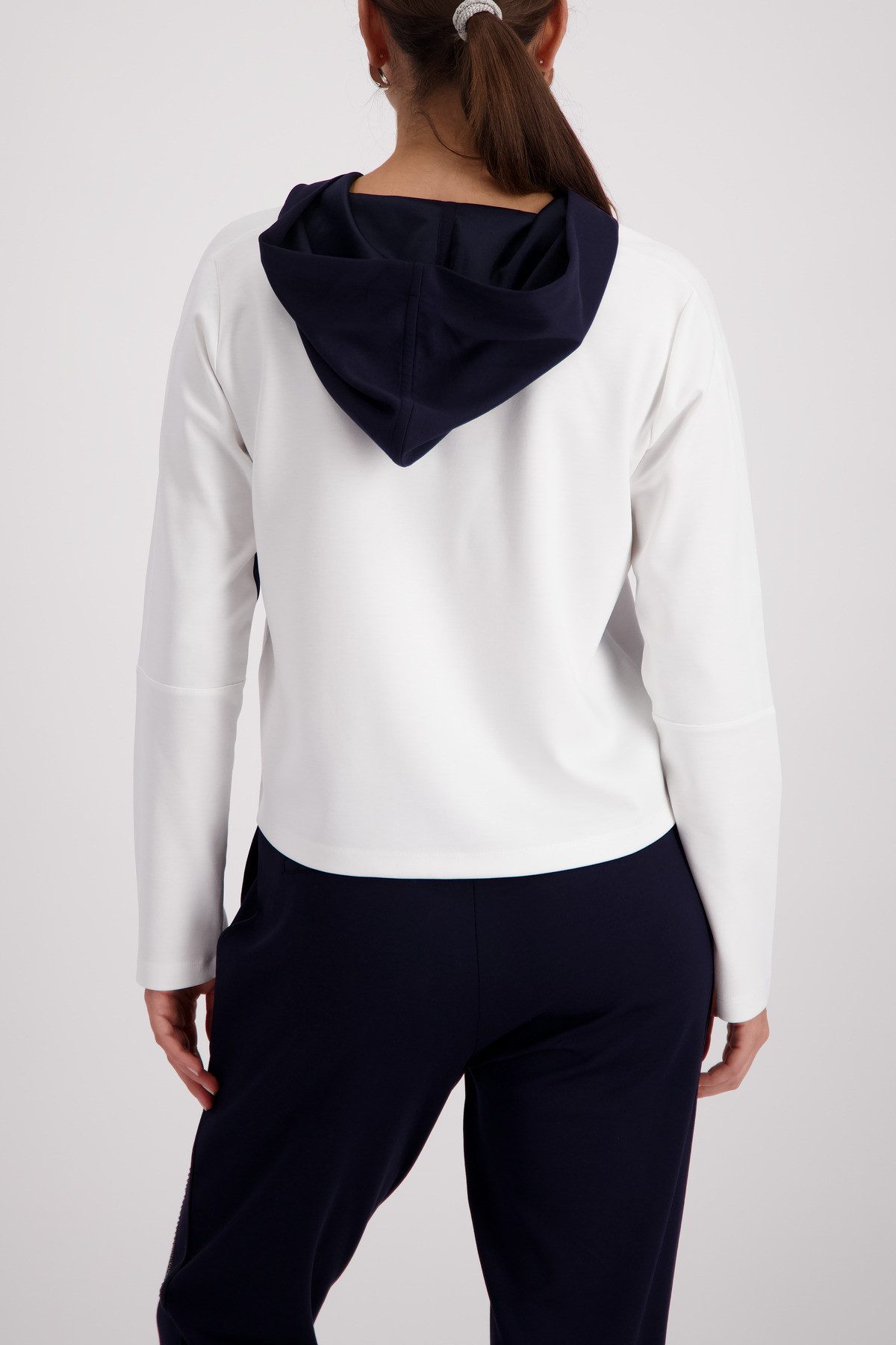 Monari Kapuzensweatshirt Colorblock Design, Regular Fit