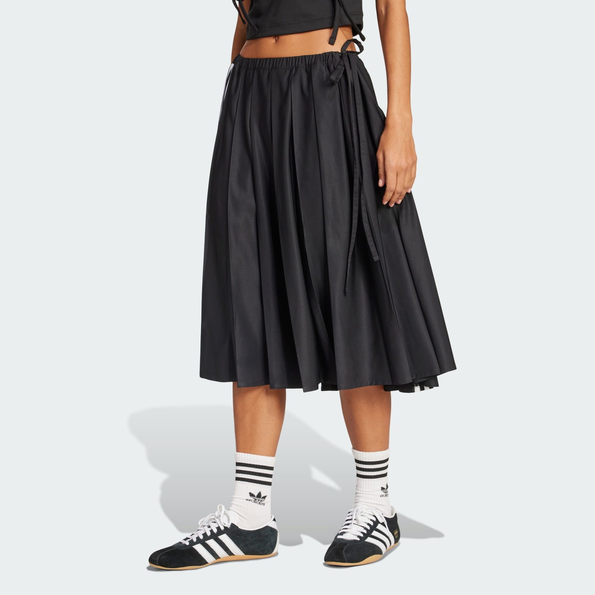 adidas Originals Winterjacke RIBBON PLEATED MAXIROCK günstig online kaufen