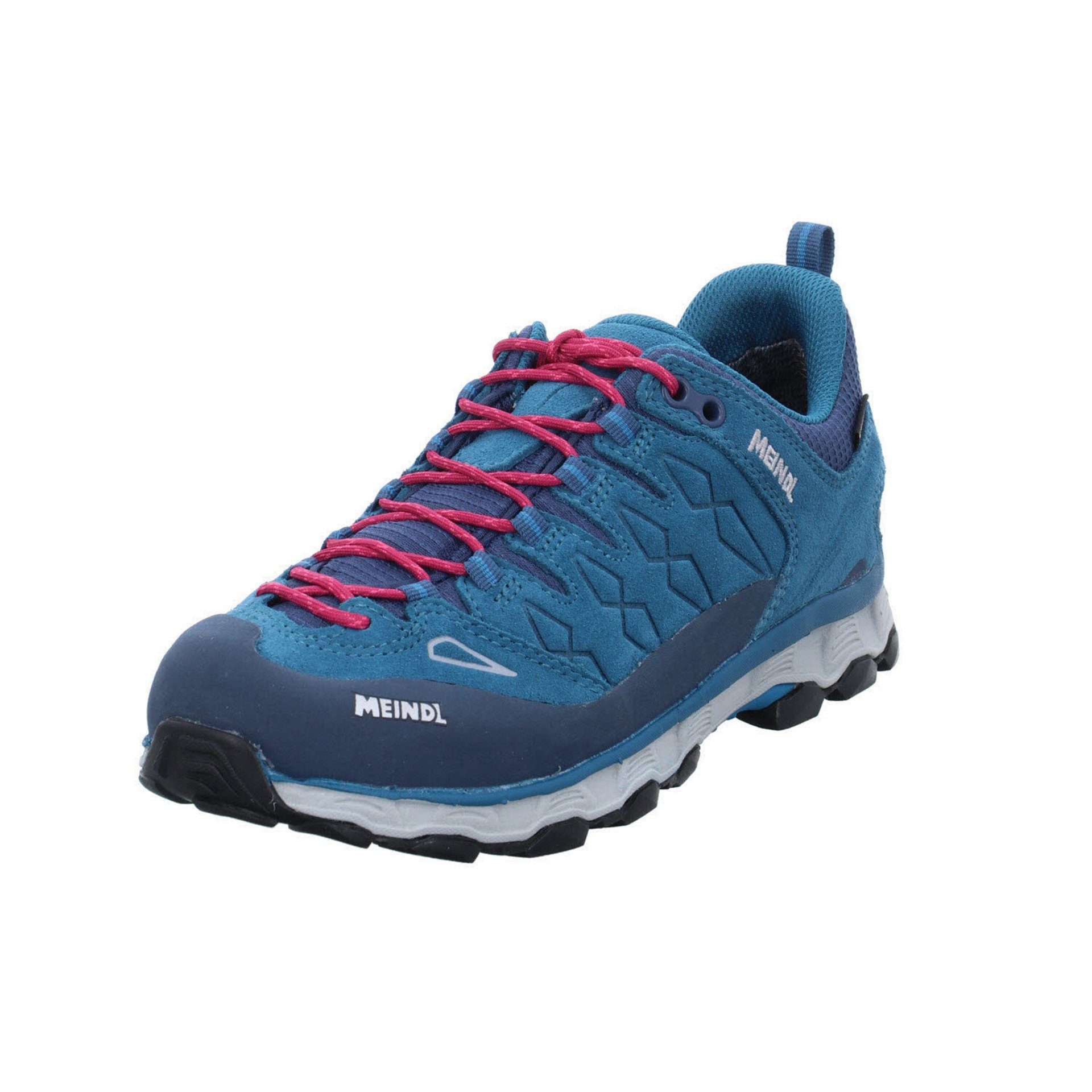 Schuhe PETROL/MAGENTA Leder-/Textilkombination Damen Outdoorschuh Meindl Outdoor