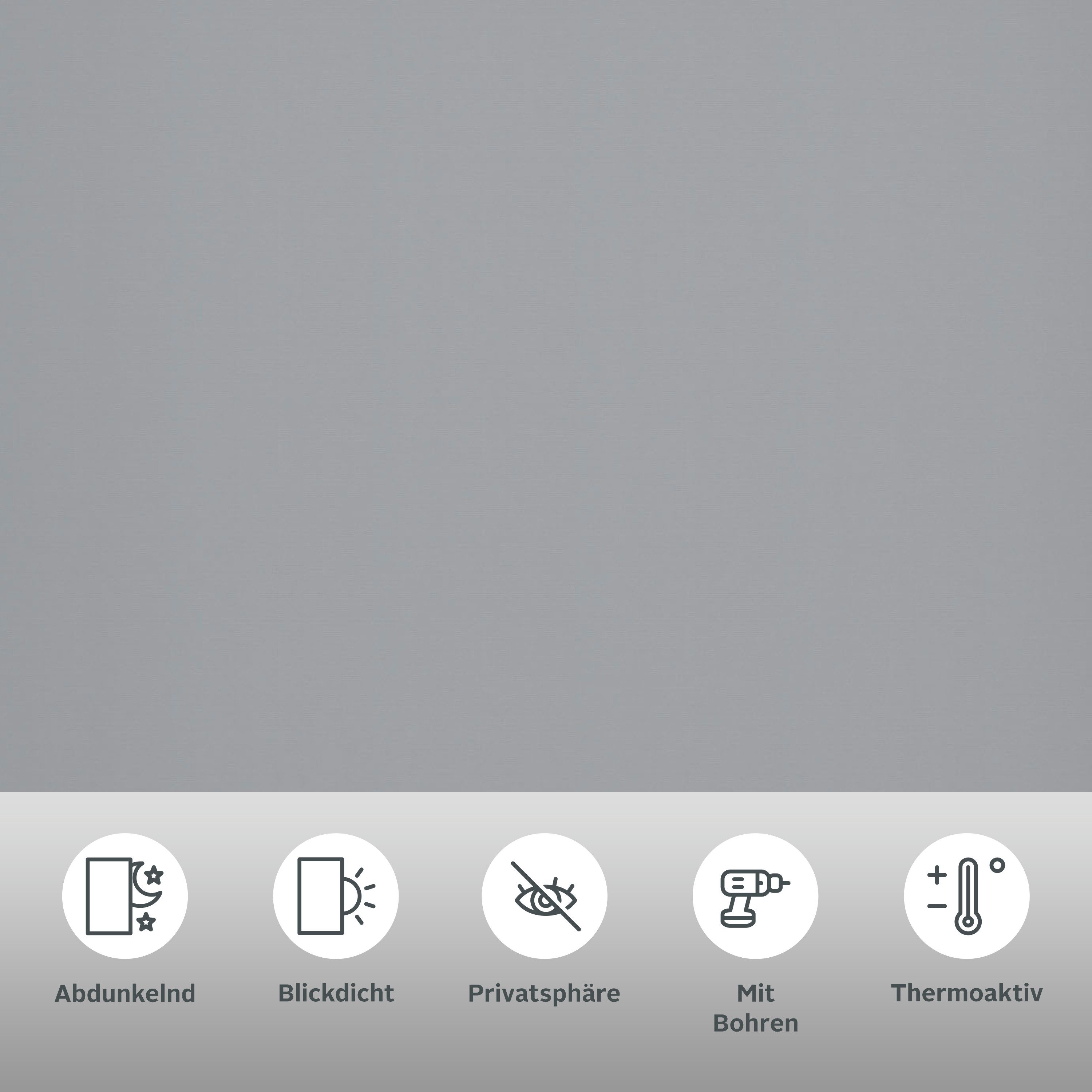 Springrollo Tia, my home, abdunkelnd, mit Bohren, freihängend, verschraubt, Schraubmontage