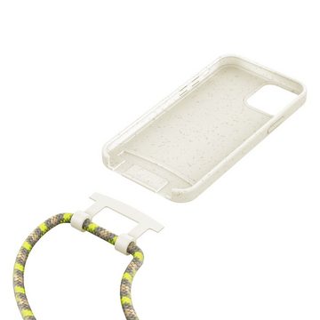 Lotta Power SoftCase Bio Handy-Kette iPhone 12/12 Pro Beige/Sandstone Smartphone-Tragegurt