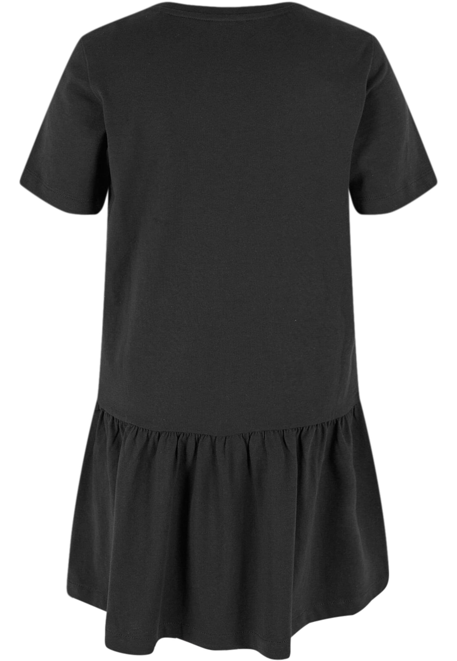 (1-tlg) Tee CLASSICS Dress Girls URBAN Damen black Valance Jerseykleid