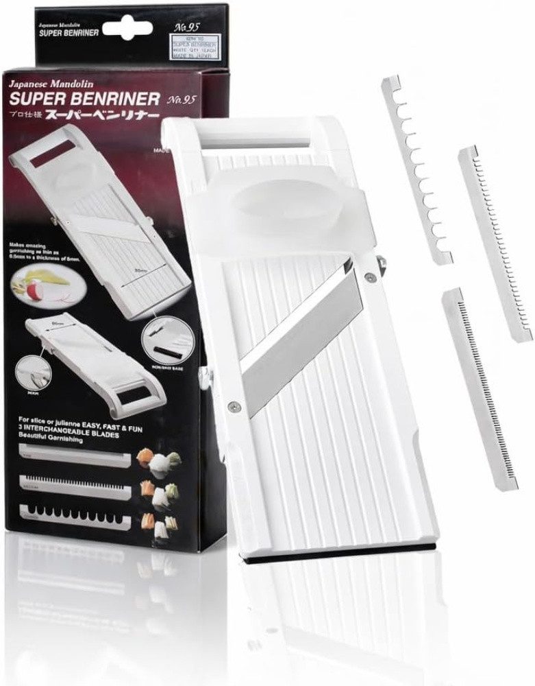 Benriner Gemüsehobel BN-95W Profi Mandoline Gemüsehobel 95 mm, (1-St)