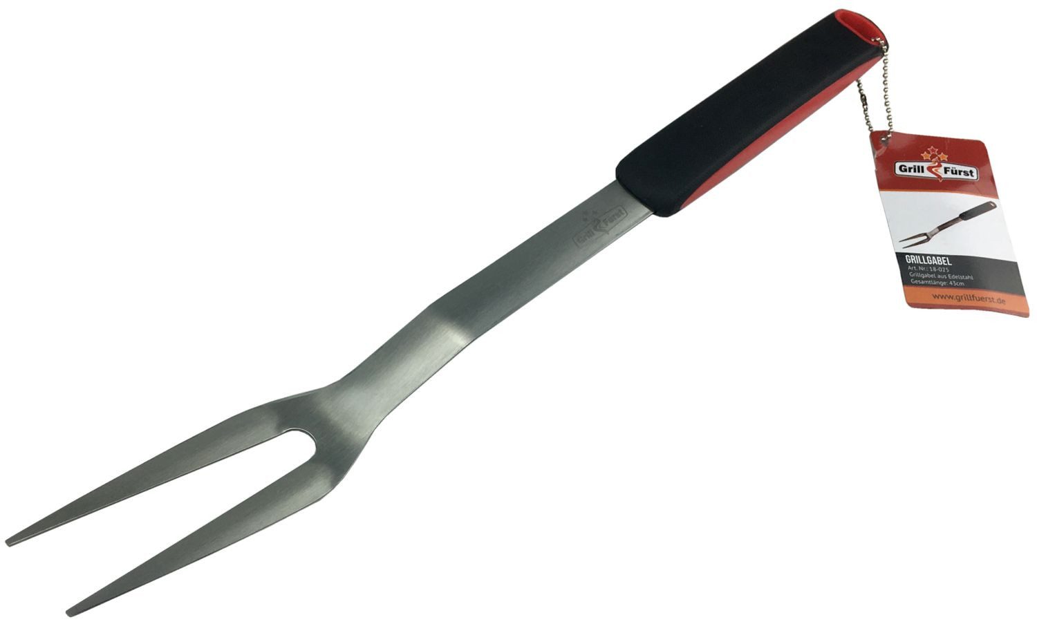 Grillfürst Grillbesteck-Set Grillfürst Fleischgabel / Grillgabel 45 cm
