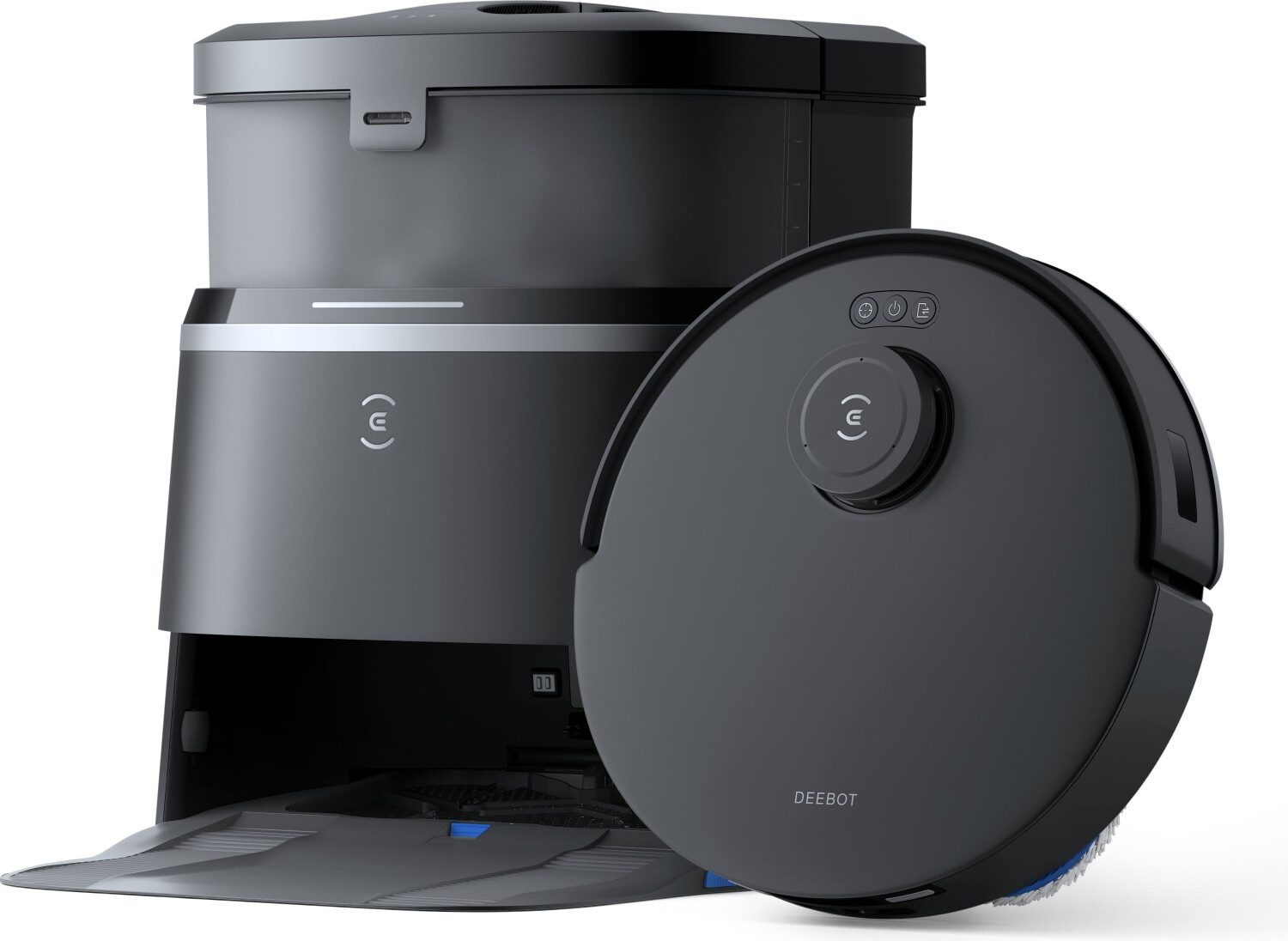 ECOVACS Akku-Bodenstaubsauger Ecovacs Deebot T30 Omni Saug-/Wischroboter inkl. Reinigungsstation, inkl. Absaug-/Reinigungsstation