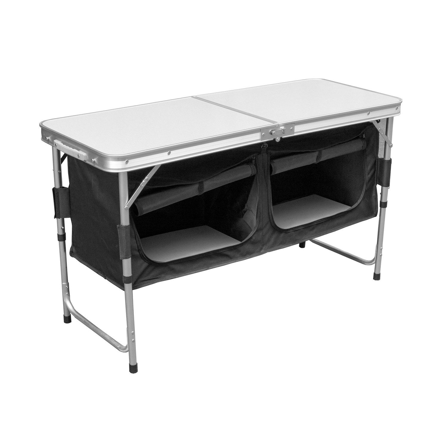 Campingtisch Campingtisch, Campingküche, Campingschrank, Reiseküche, mit Windschutz
