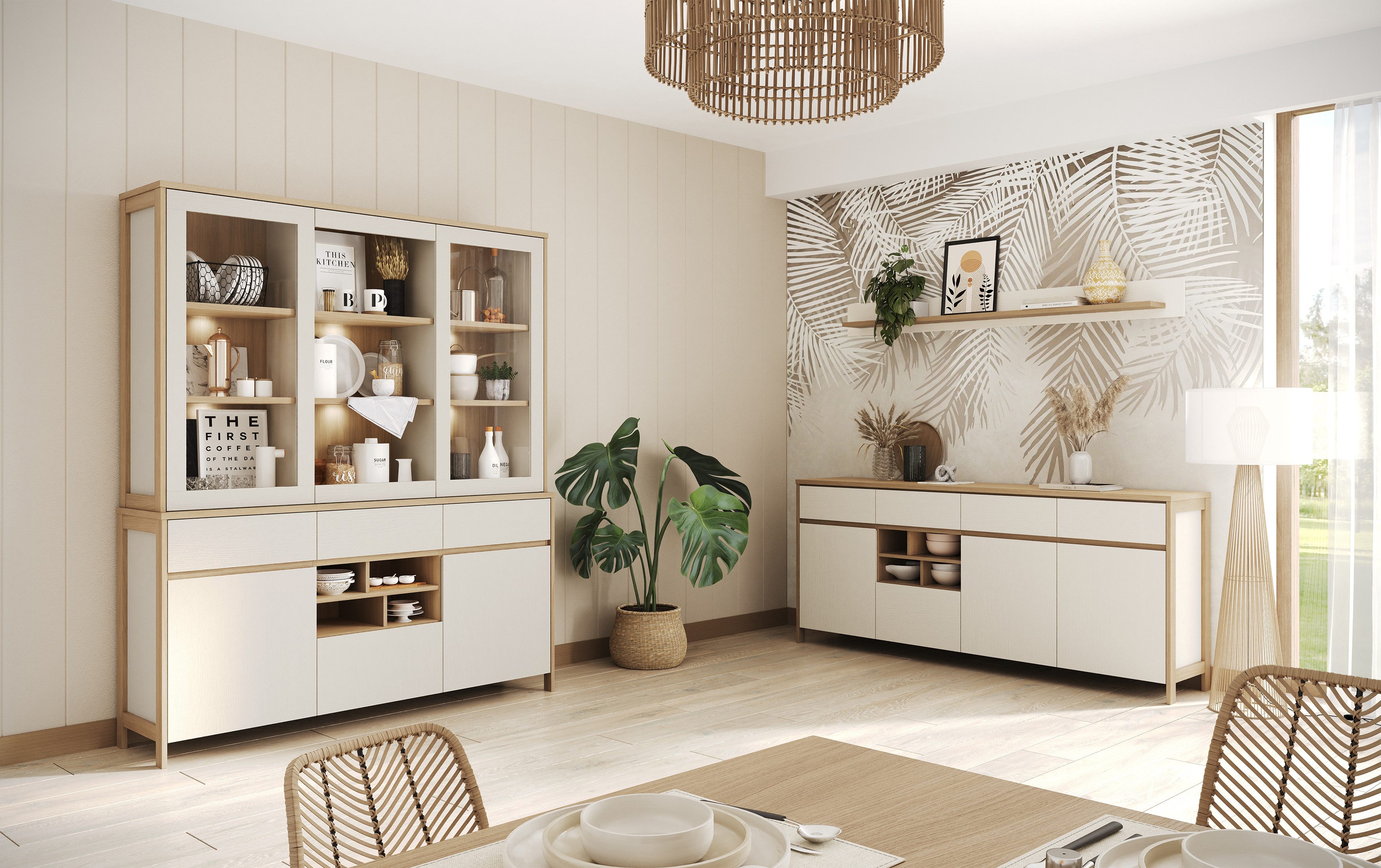 Home affaire Wohnwand Stranda, moderne Anbauwand, günstig online kaufen