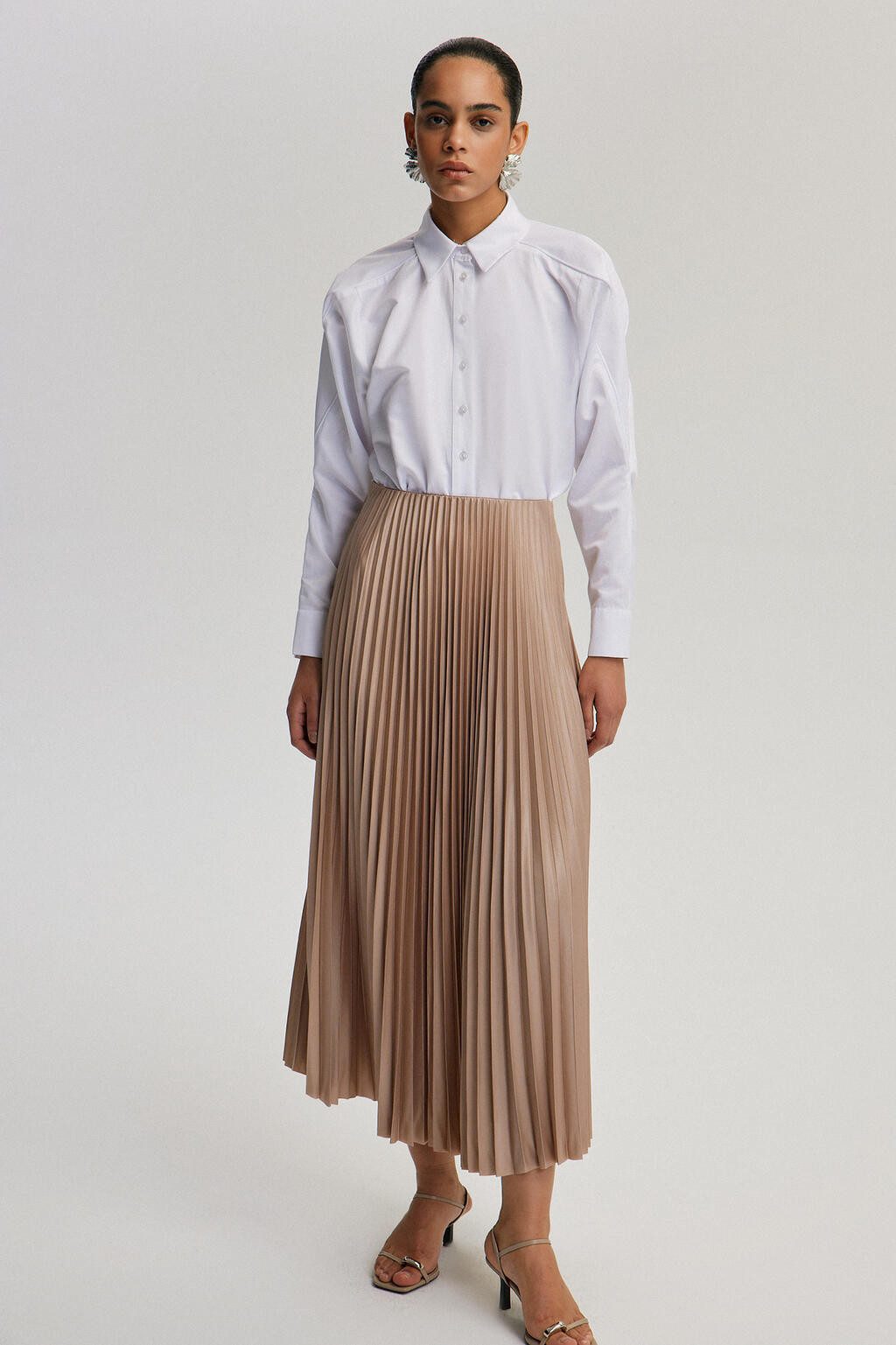 touche prive Faltenrock Elastisch Taille Maxi günstig online kaufen