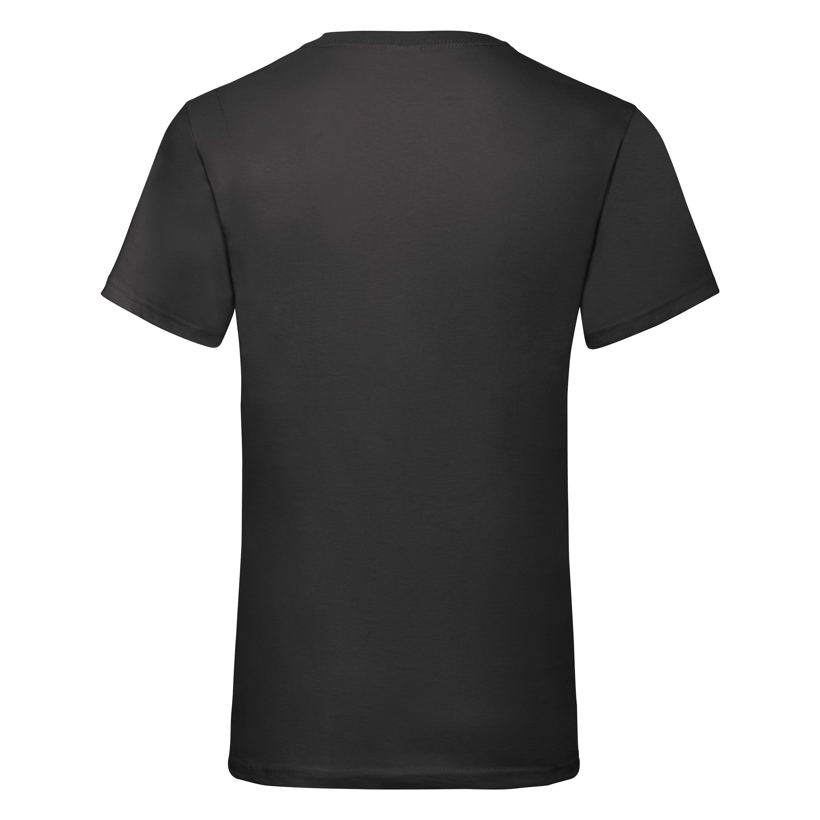 Fruit of the Loom T-Shirt (Packung, 6-tlg) aus Baumwolle, V-Ausschnitt, 6-teilig