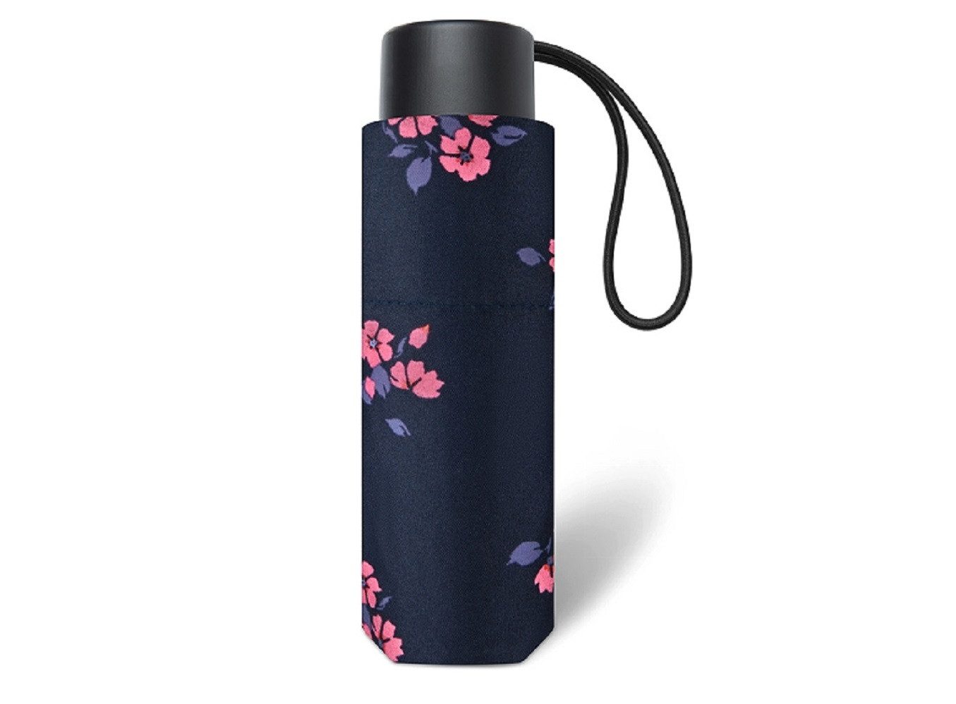 HAPPY RAIN Langregenschirm Pierre Cardin Petito Bouquet Manuell blue, Windproof