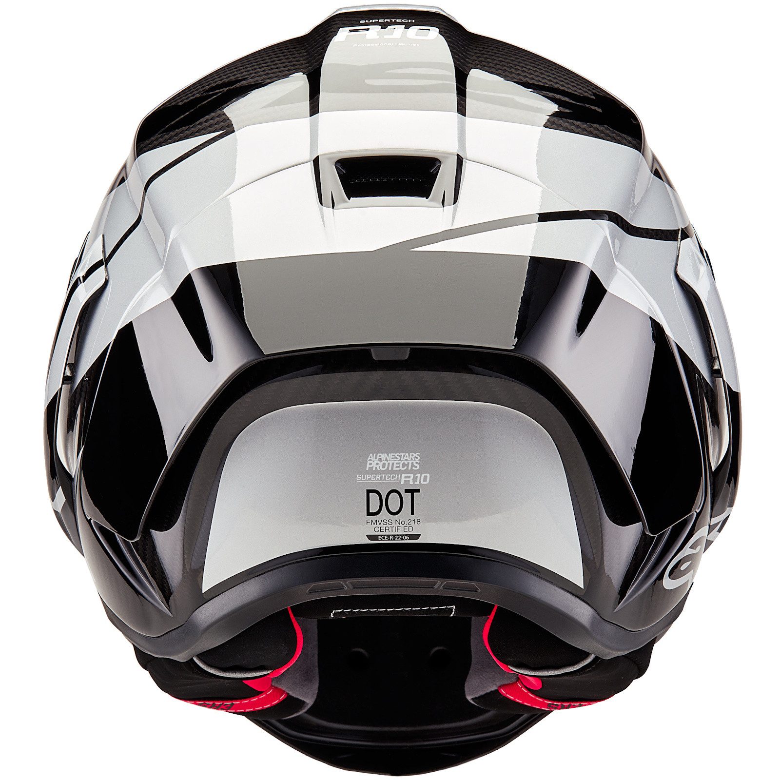 Alpinestars Motorradhelm Alpinestars Supertech R10 Element Integralhelm Schwarz/Carbon/Silber (1er Set), integralhelm motorrad