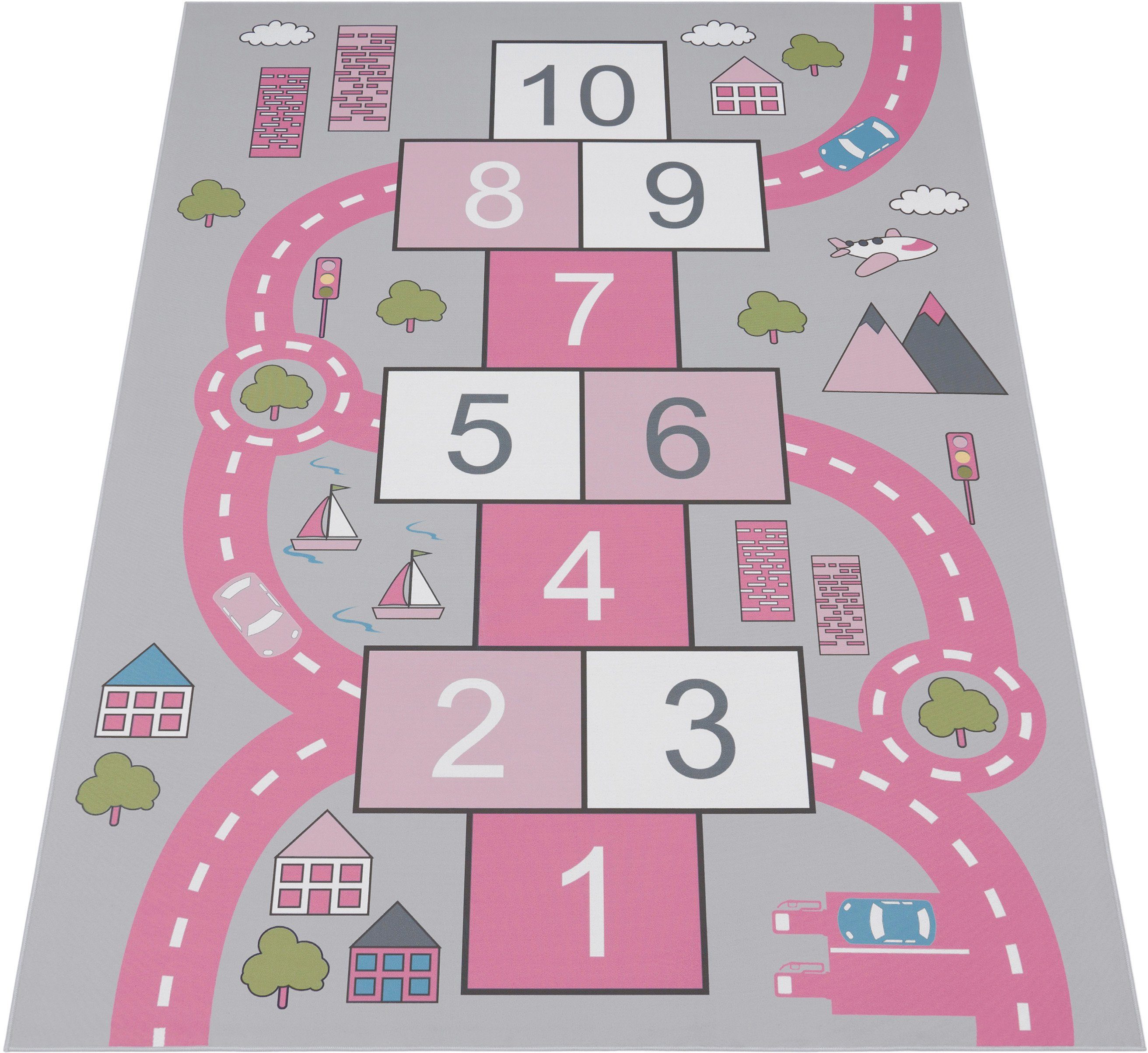 Paco Home Kinderteppich Bino 569, rechteckig, günstig online kaufen