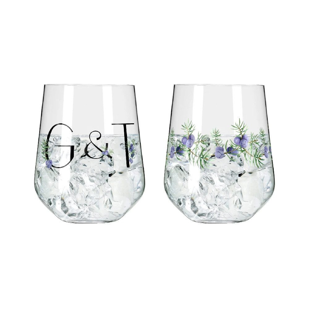 Schnapsglas Ritzenhoff Botanic Lights Gin Tumbler 2er #5 #6 RDT H23