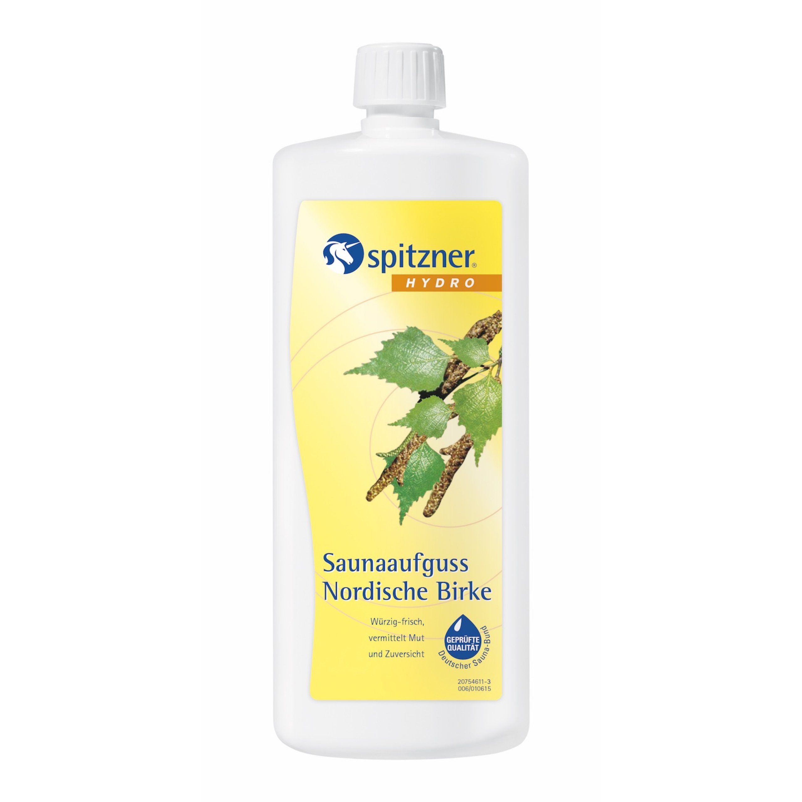 Spitzner Aufgusskonzentrat Spitzner Hydro Saunaaufguss Nordische Birke 1 Liter 7542044
