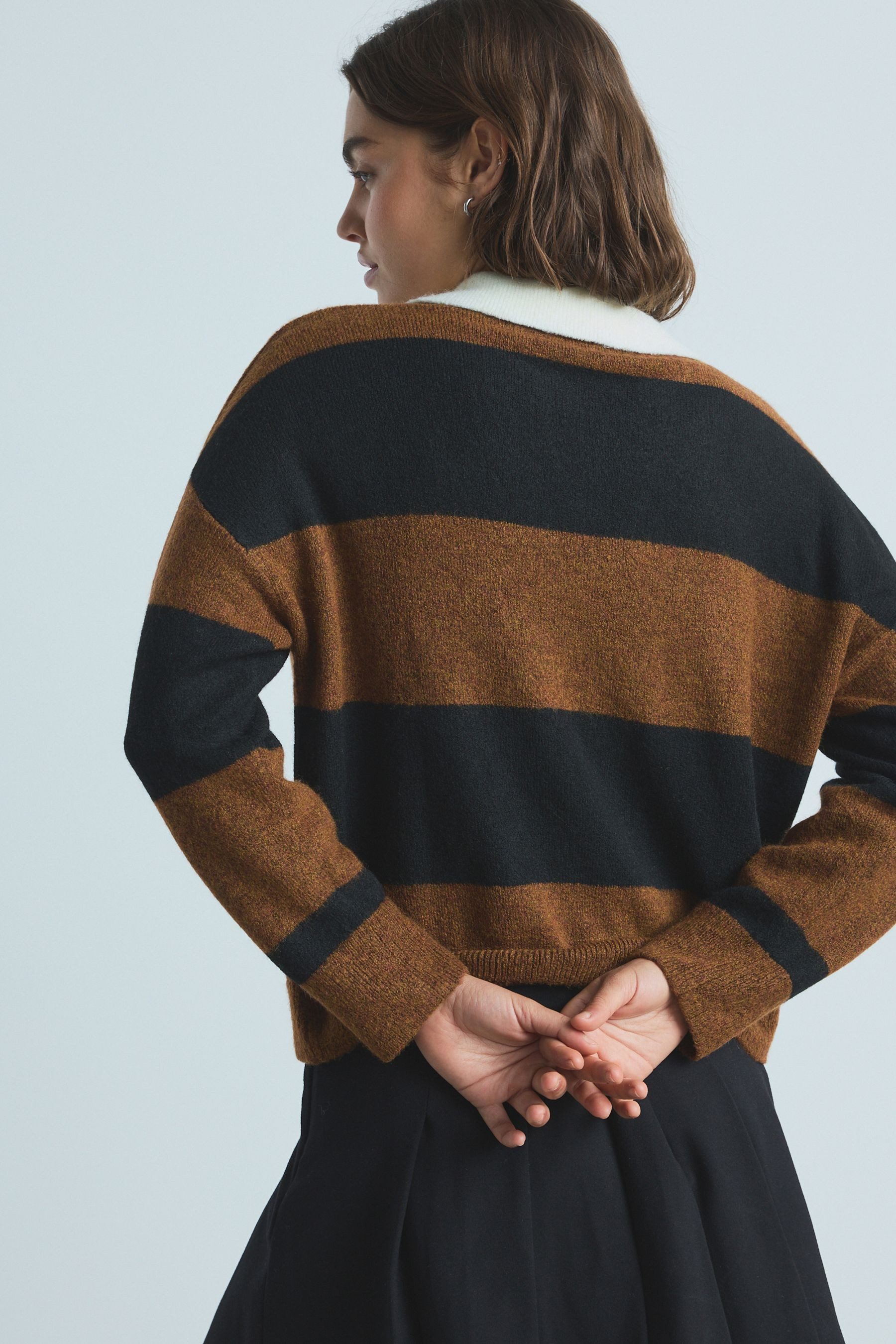Next Strickpullover Rugbypullover aus Strick (1-tlg) günstig online kaufen
